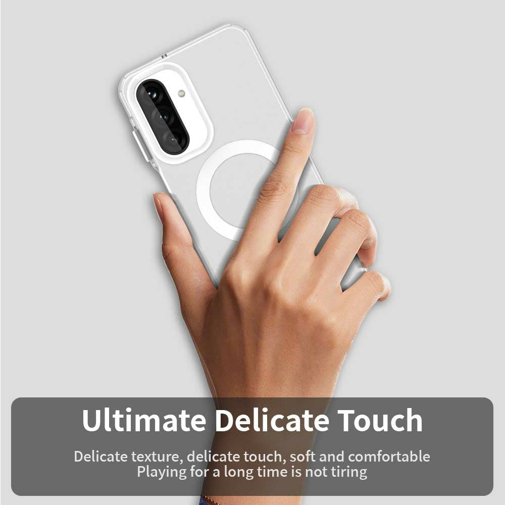For Samsung Galaxy A17 5G / 4G Case Compatible with MagSafe Anti Drop Hybrid Phone Back Cover
