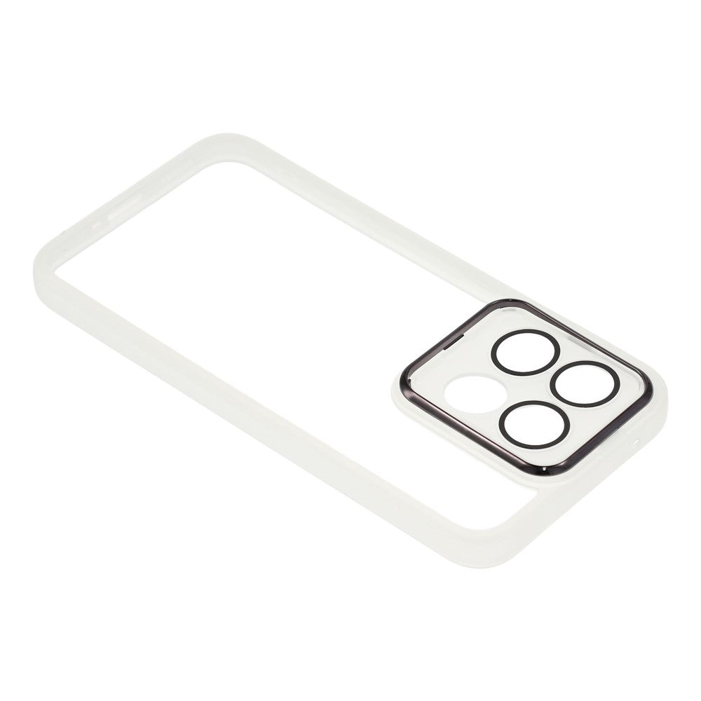 For Xiaomi 15T Case Electroplated Camera Frame TPU Phone Cover