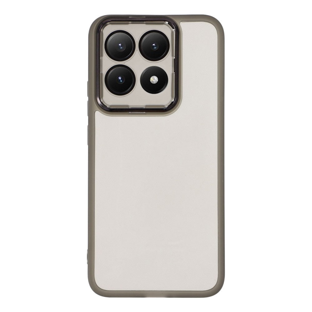 For Xiaomi 15T Case Electroplated Camera Frame TPU Phone Cover