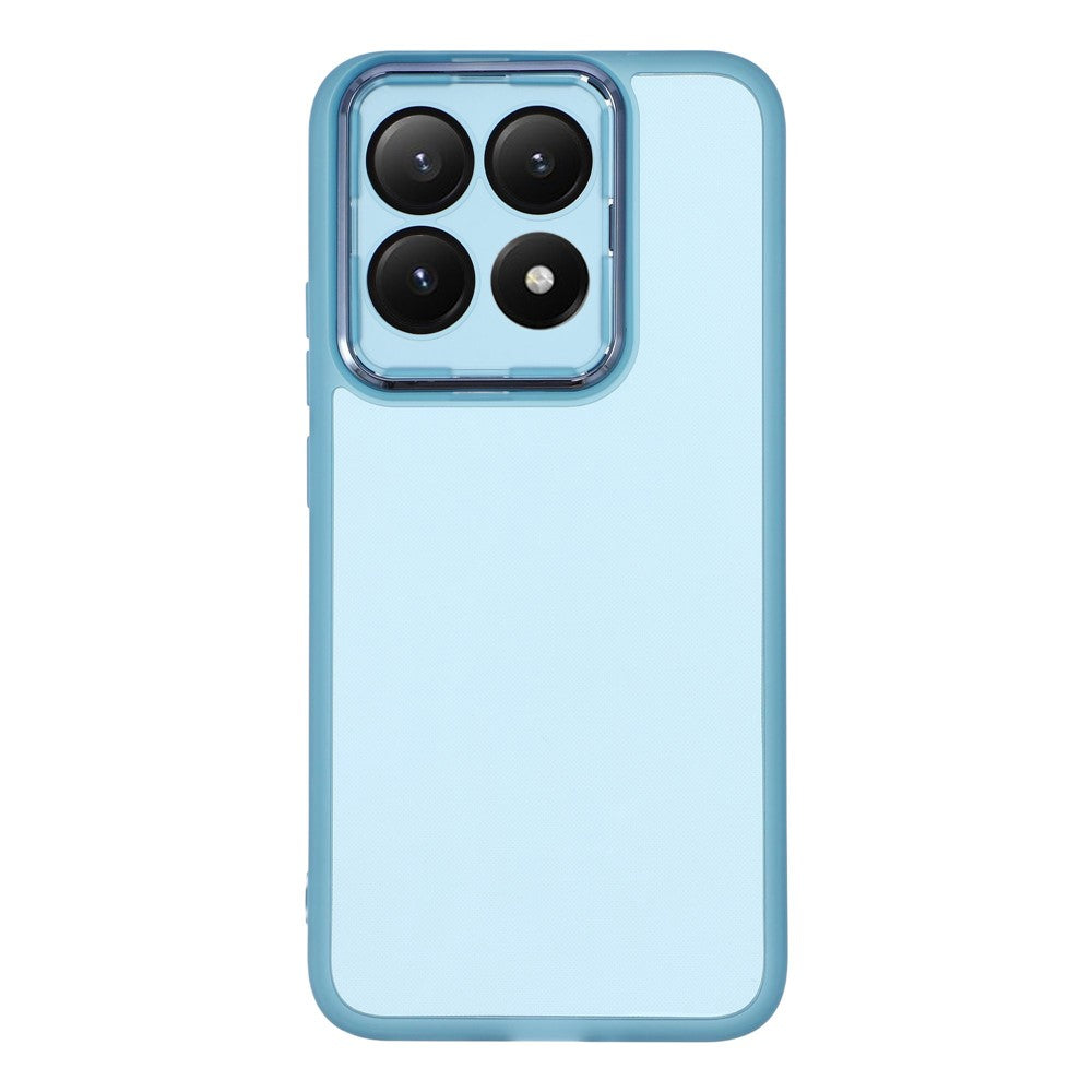 For Xiaomi 15T Case Electroplated Camera Frame TPU Phone Cover