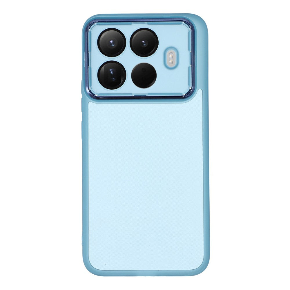 For Xiaomi 15T Pro Case Electroplated Camera Frame TPU Phone Cover