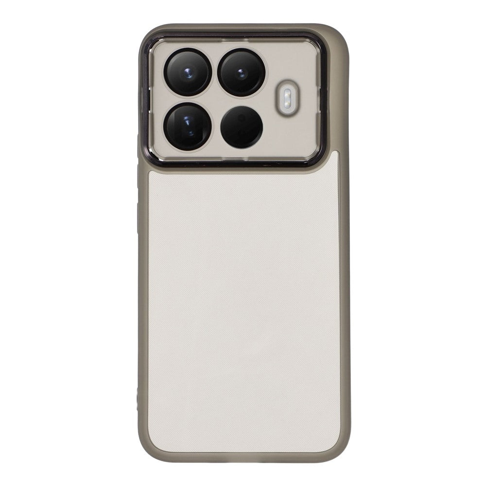 For Xiaomi 15T Pro Case Electroplated Camera Frame TPU Phone Cover