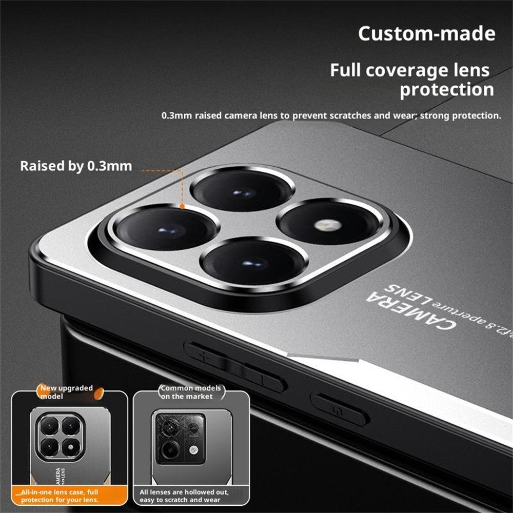 For Xiaomi 15T Phone Case Aluminium Alloy TPU PC Back Cover