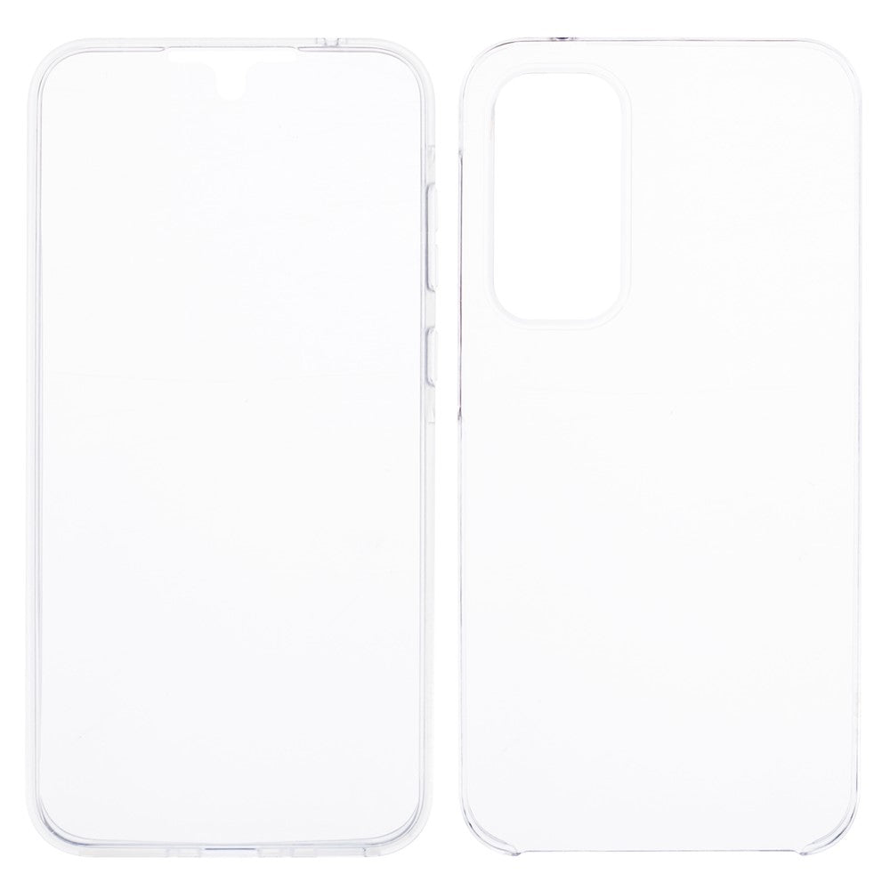 For Samsung Galaxy A26 5G Phone Case TPU Frame Clear Acrylic Back Cover with PET Film