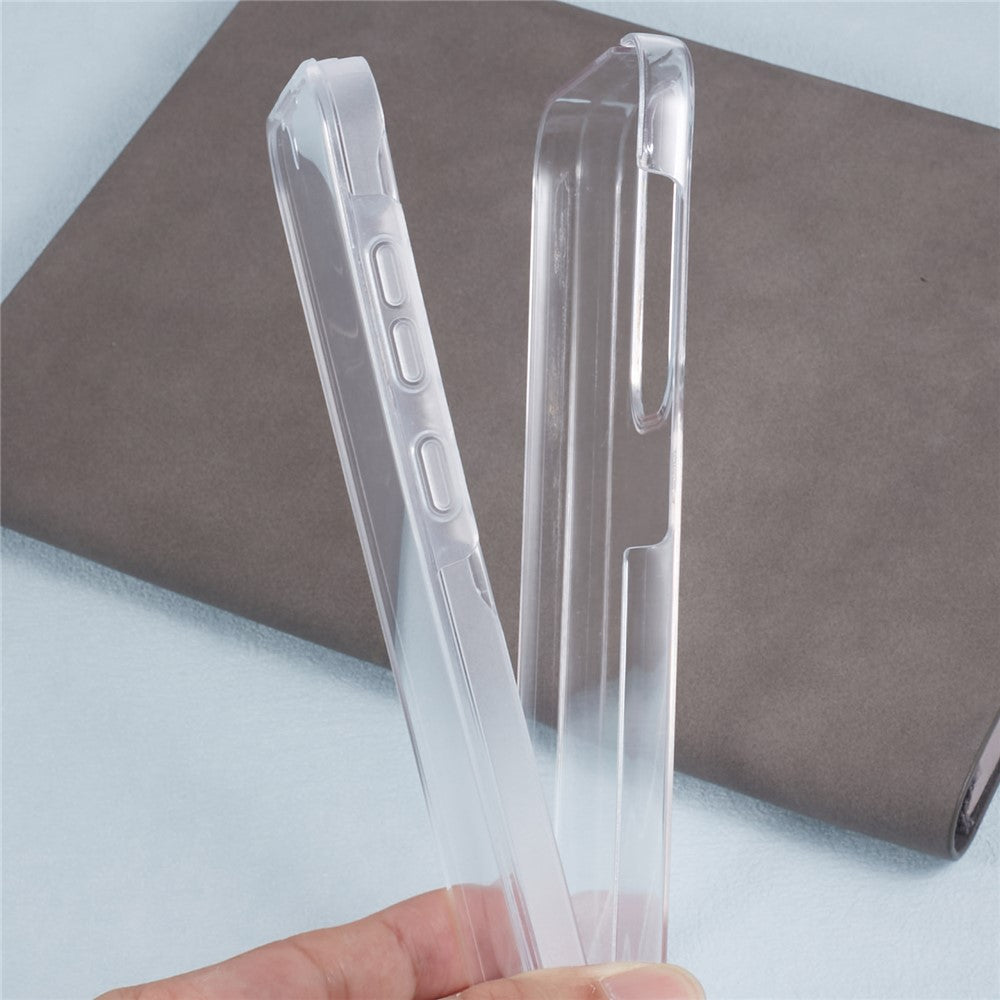 For Samsung Galaxy A26 5G Phone Case TPU Frame Clear Acrylic Back Cover with PET Film