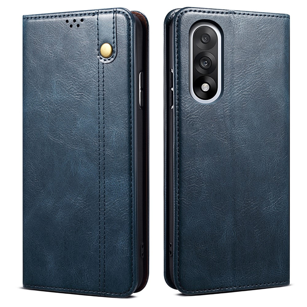 For OnePlus Nord 5 5G Case Crazy Horse Texture Waxy Leather Wallet Stand Phone Cover