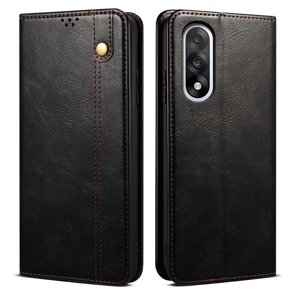 For OnePlus Nord 5 5G Case Crazy Horse Texture Waxy Leather Wallet Stand Phone Cover