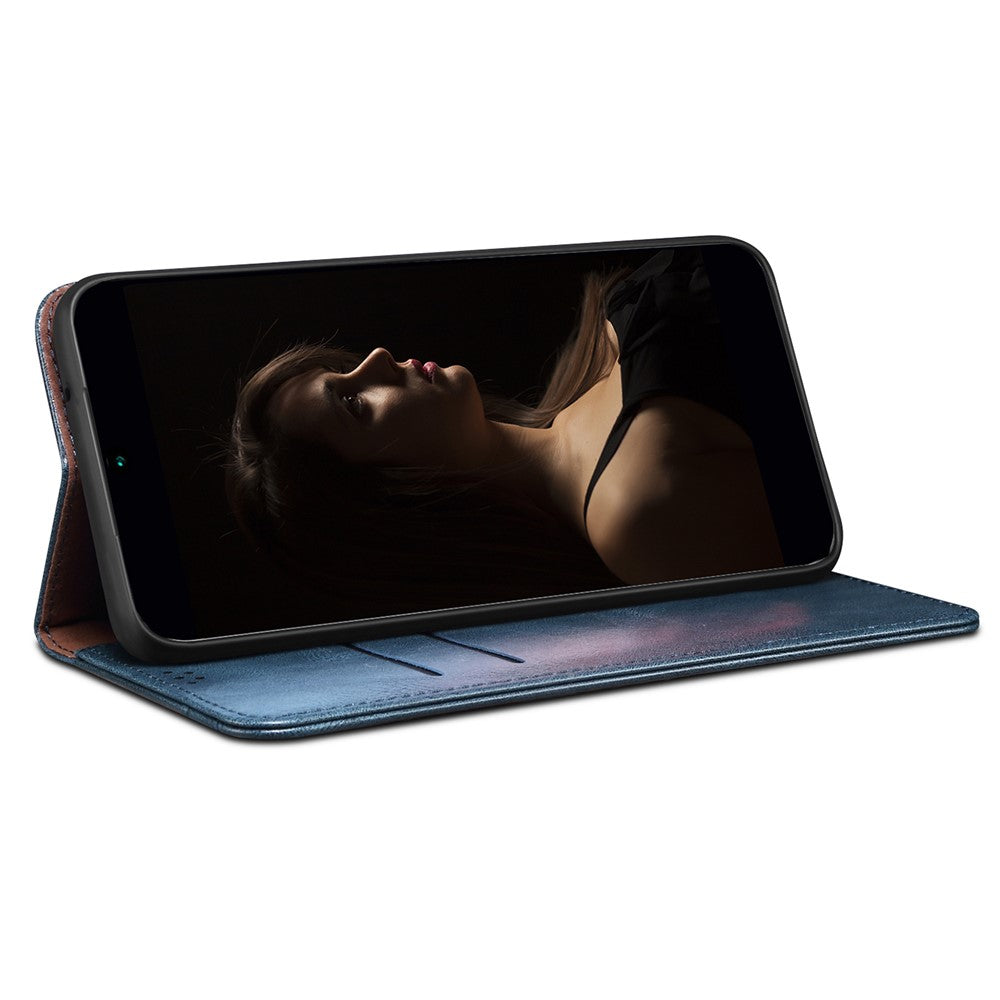 For Xiaomi 15T Pro Case Crazy Horse Texture Waxy Leather Wallet Stand Phone Cover