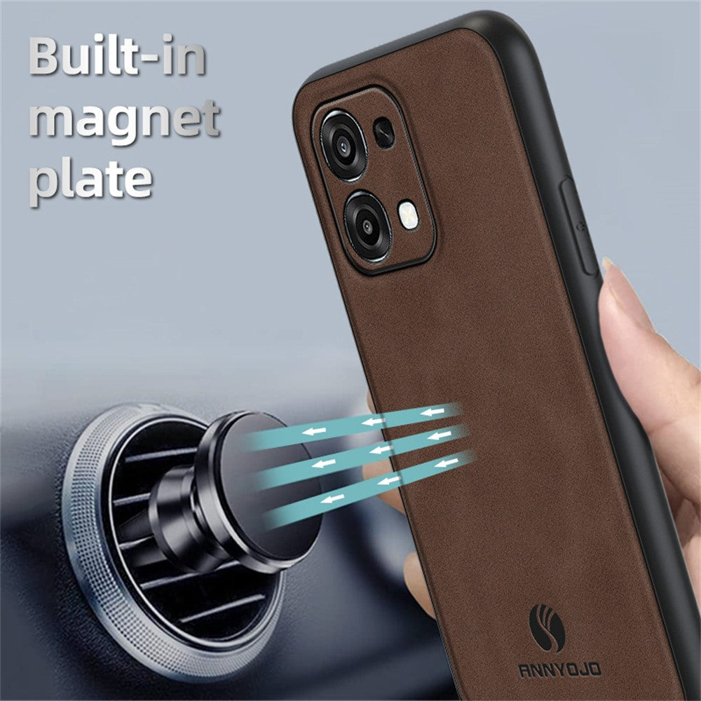 ANNYOJO Phone Case For Oppo A6 5G  /  A6 Pro 5G  /  4G  /  F31 5G PU Leather + PC + TPU Anti Drop Back Cover