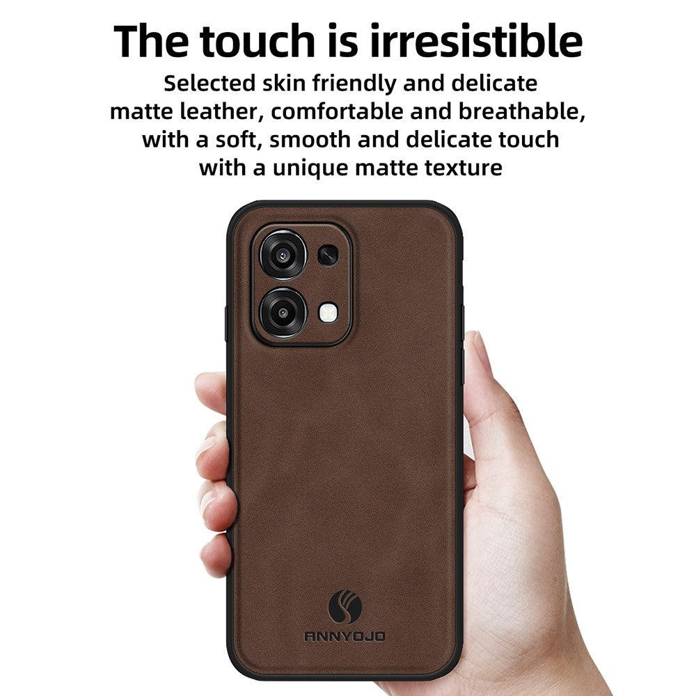 ANNYOJO Phone Case For Oppo A6 5G  /  A6 Pro 5G  /  4G  /  F31 5G PU Leather + PC + TPU Anti Drop Back Cover