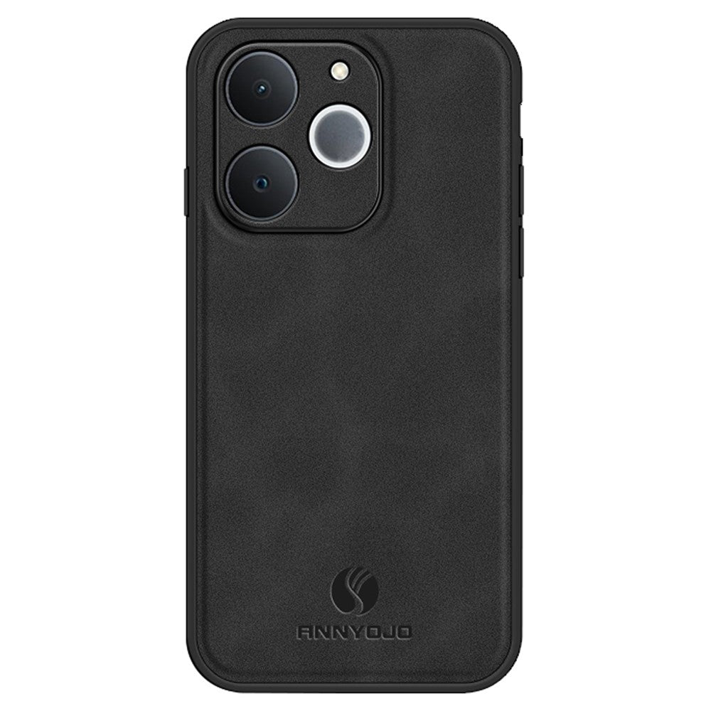 ANNYOJO For Realme C71 4G  /  Note 70 4G Case PU Leather + PC + TPU Anti Drop Phone Back Cover