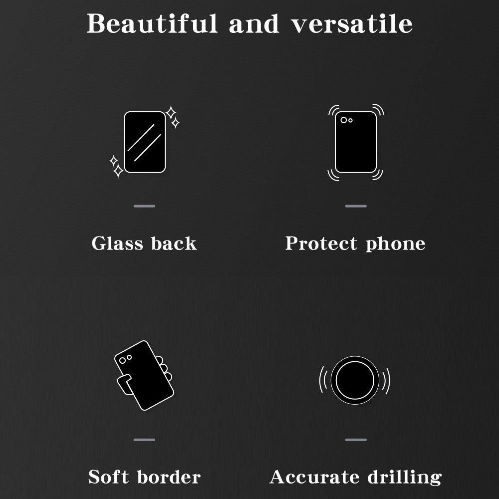 For Realme C71 4G  /  Note 70 4G Case Marble Pattern Tempered Glass + PC + TPU Protective Phone Cover