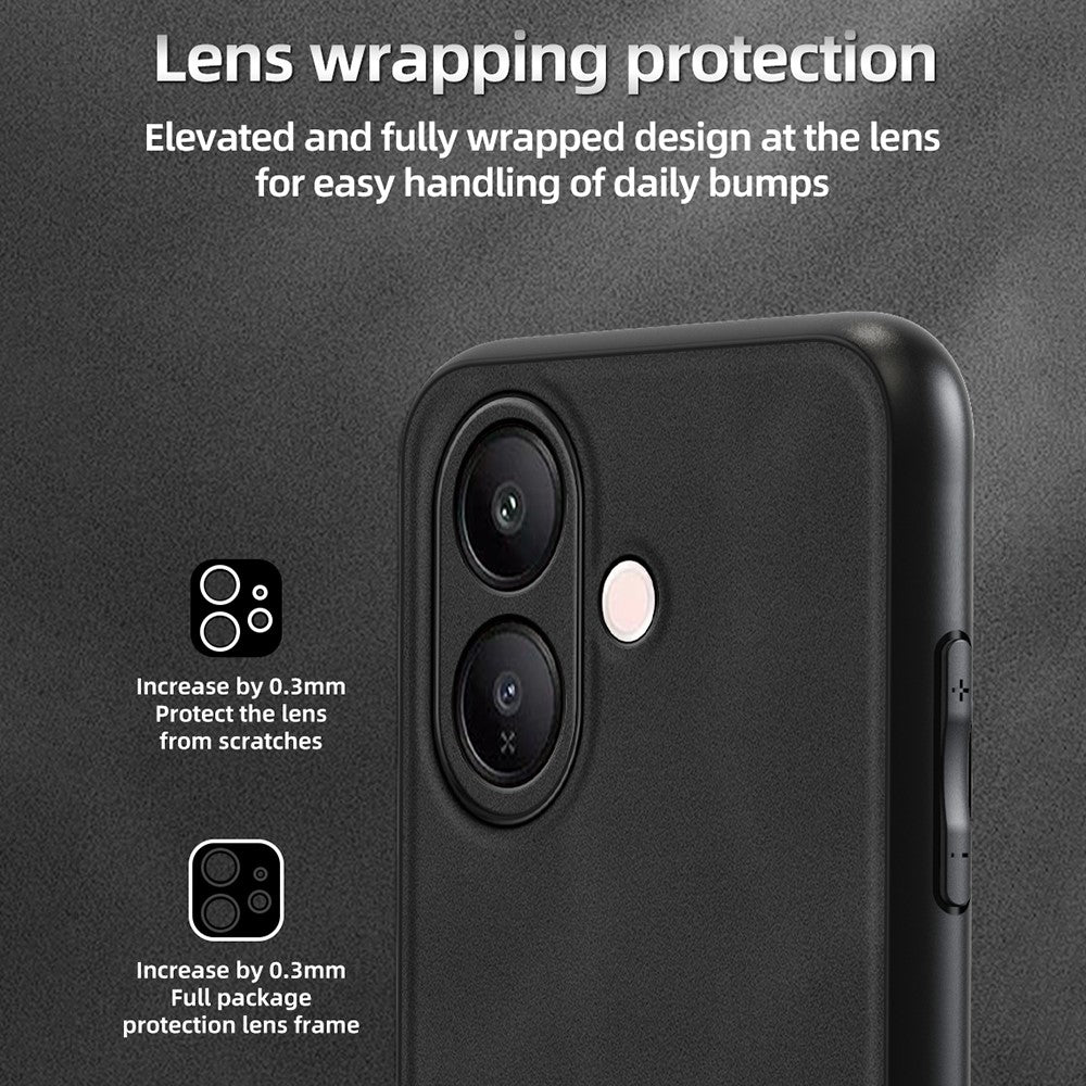 ANNYOJO For vivo V60 Lite 5G  /  4G Case PU Leather + PC + TPU Anti Drop Phone Back Cover