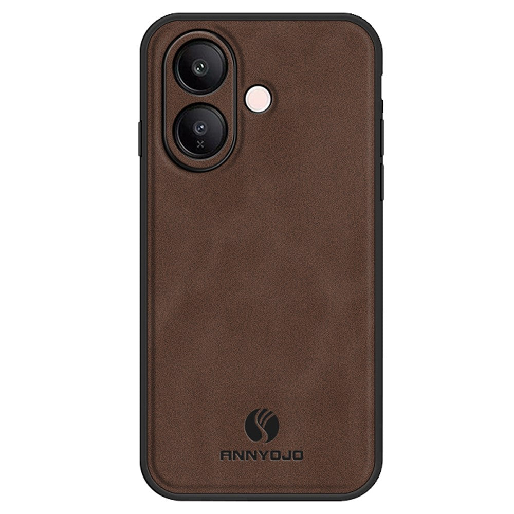 ANNYOJO For vivo V60 Lite 5G  /  4G Case PU Leather + PC + TPU Anti Drop Phone Back Cover