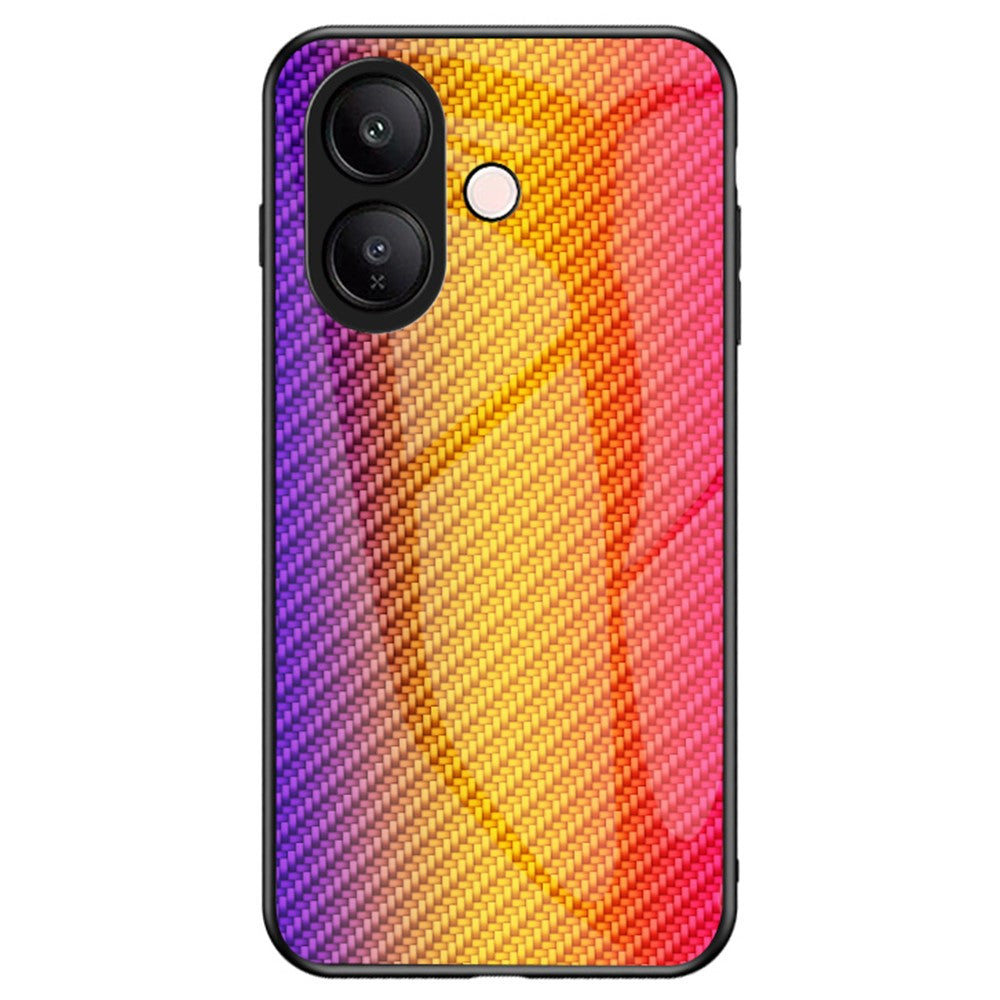 For vivo V60 Lite 5G  /  4G Case Tempered Glass Shockproof Phone Cover