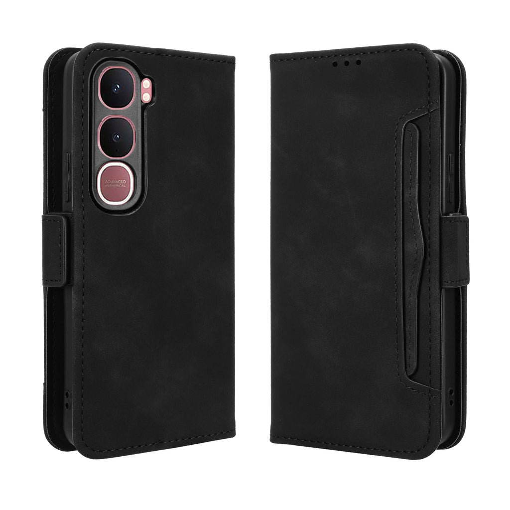 For vivo Y21d / vivo Y31 5G Leather Case Phone Wallet Cover with Multiple Card Slots