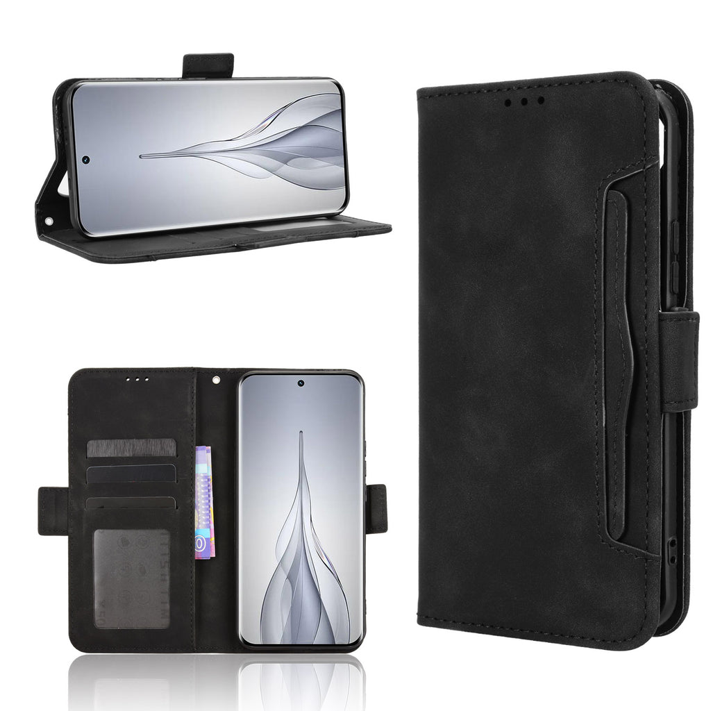 For TECNO Pova Slim 5G / TECNO Spark Slim 4G Leather Case Phone Wallet Cover with Multiple Card Slots