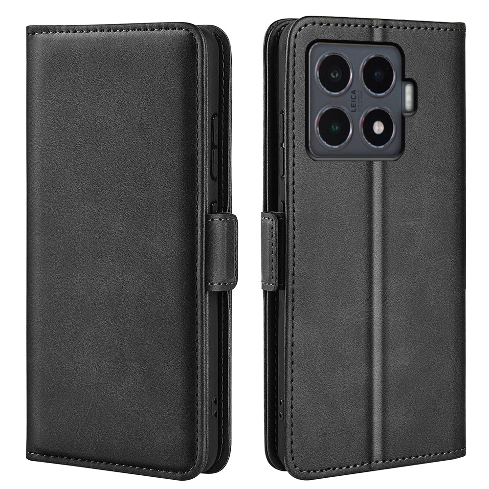 For Xiaomi 15T Pro Case Calf Texture Leather Wallet Phone Cover