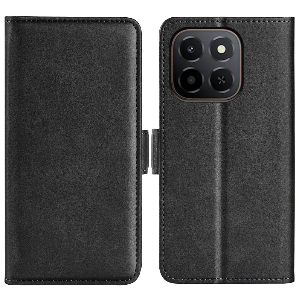 For Honor X6c 4G Case Calf Texture Leather Wallet Phone Cover