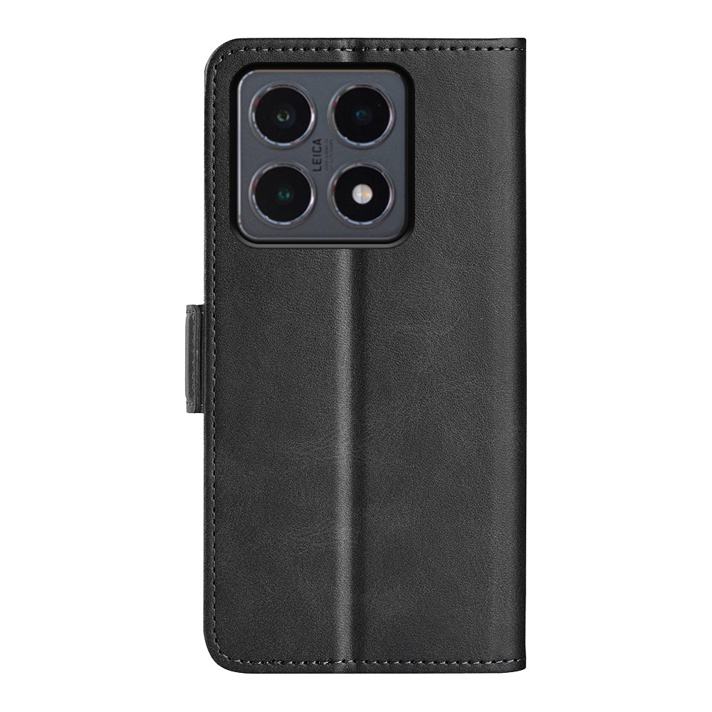 For Xiaomi 15T Case Calf Texture Leather Wallet Phone Cover