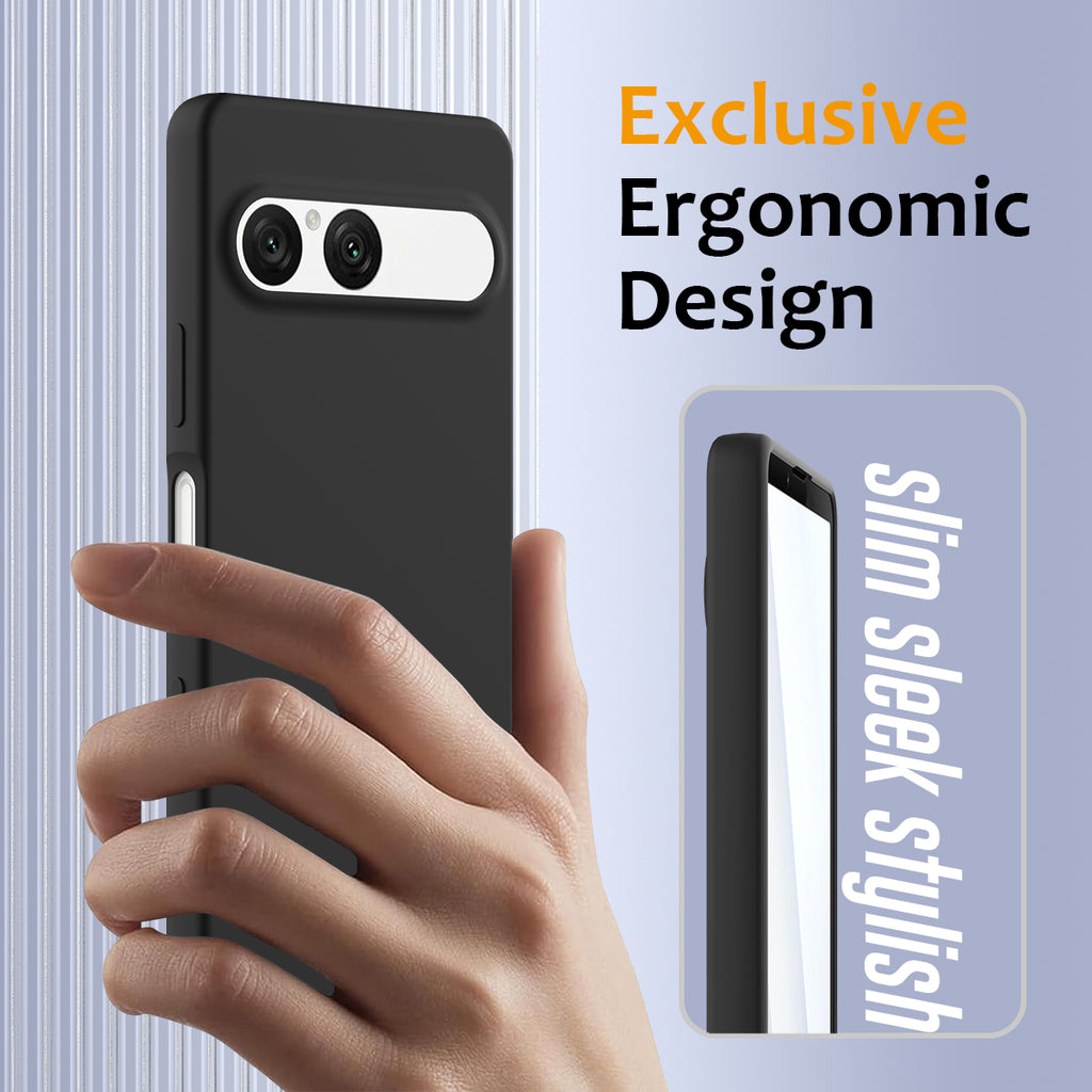 For Sony Xperia 10 VII Case Compatible with MagSafe Anti-Drop Liquid Silicone Phone Cover