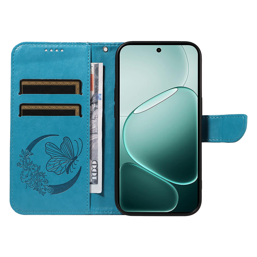 For Oppo A6 Pro 4G / Oppo F31 5G / Oppo A6 Pro 5G Case Butterfly Pattern PU Leather Folio Flip Phone Cover