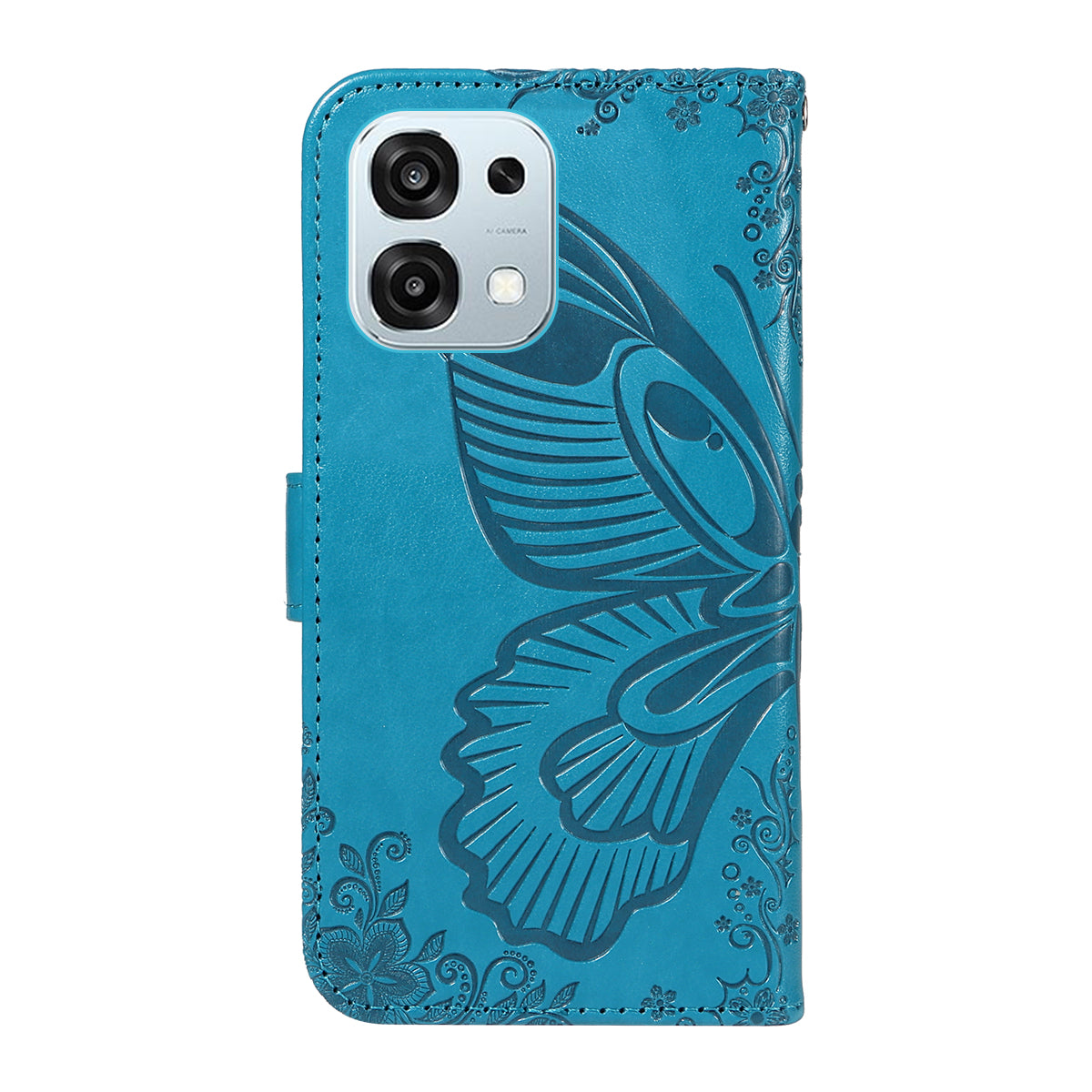 For Oppo A6 Pro 4G / Oppo F31 5G / Oppo A6 Pro 5G Case Butterfly Pattern PU Leather Folio Flip Phone Cover