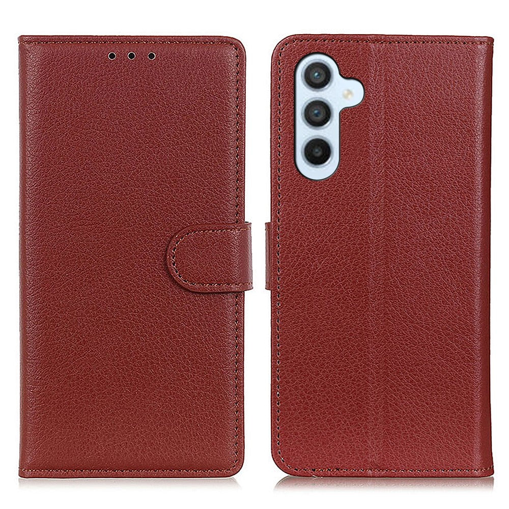 For Samsung Galaxy S26  /  S26 Pro Wallet Case PU Leather Phone Cover Litchi Texture