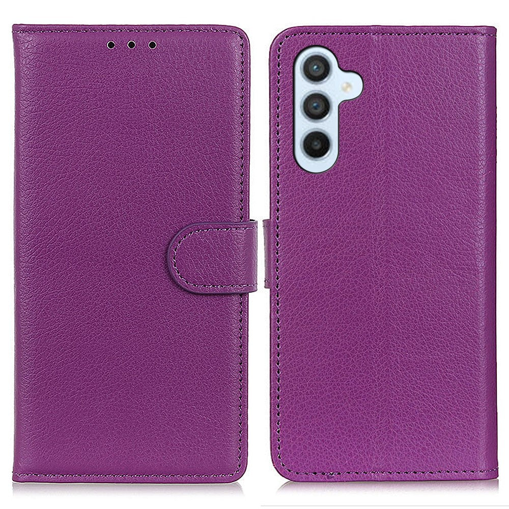 For Samsung Galaxy S26  /  S26 Pro Wallet Case PU Leather Phone Cover Litchi Texture