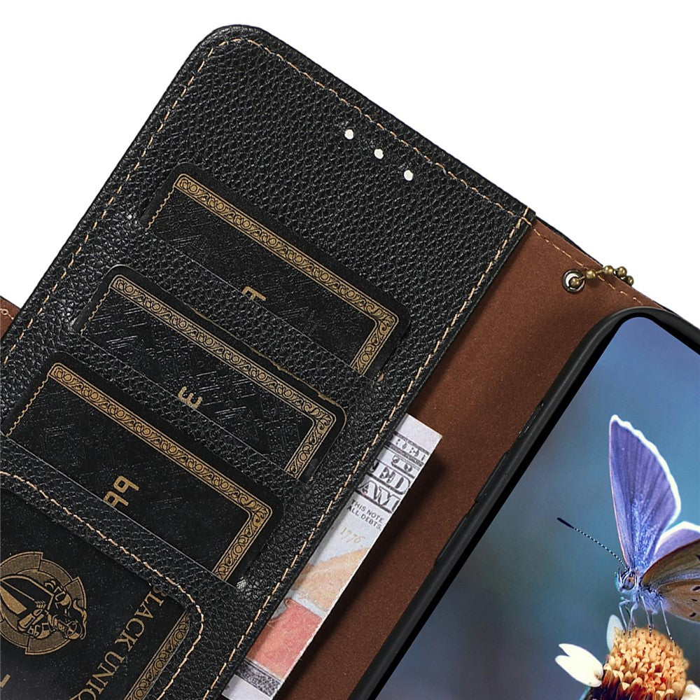 For Samsung Galaxy S26  /  S26 Pro Case RFID Blocking Textured Genuine Cow Leather Phone Cover