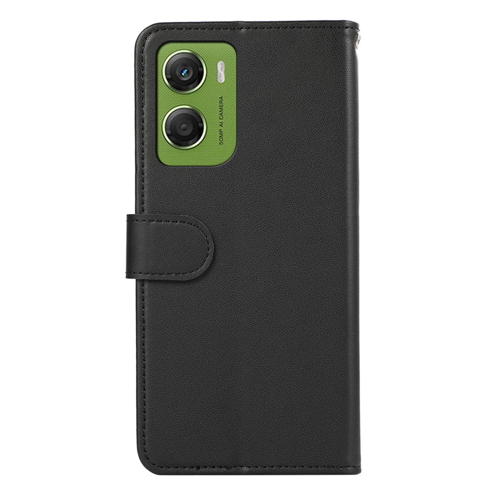 For Motorola Moto G06 4G Case RFID Blocking Flip Leather Phone Cover