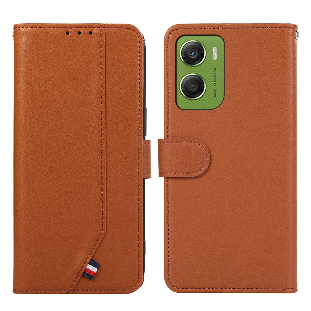 For Motorola Moto G06 4G Case RFID Blocking Flip Leather Phone Cover