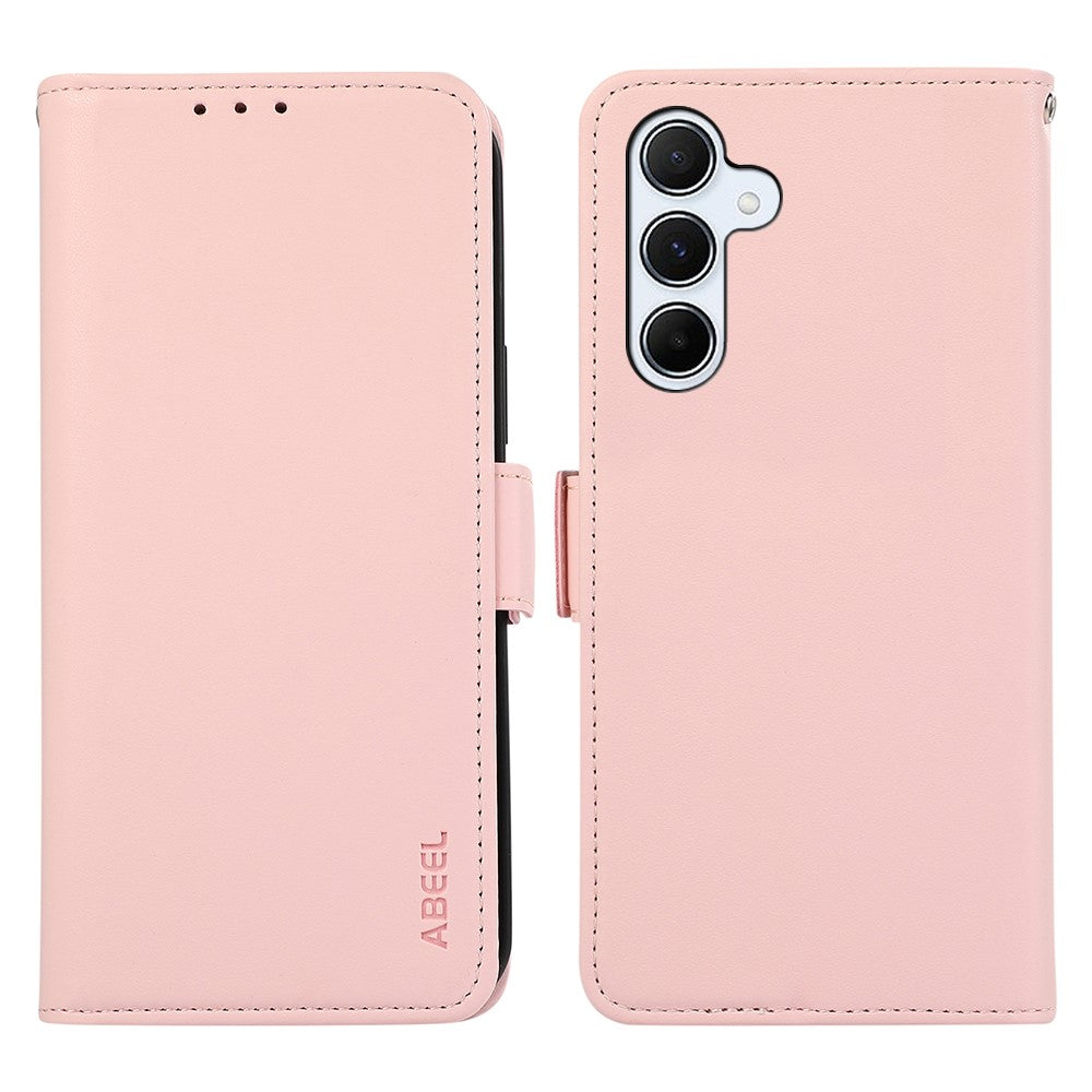 ABEEL For Samsung Galaxy S26  /  S26 Pro Case Leather Phone Cover with RFID Blocking Wallet