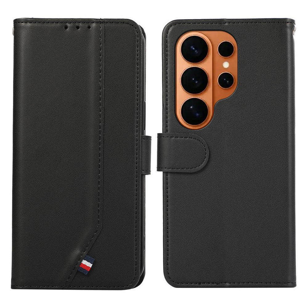 For Samsung Galaxy S26 Ultra Case RFID Blocking Flip Leather Phone Cover