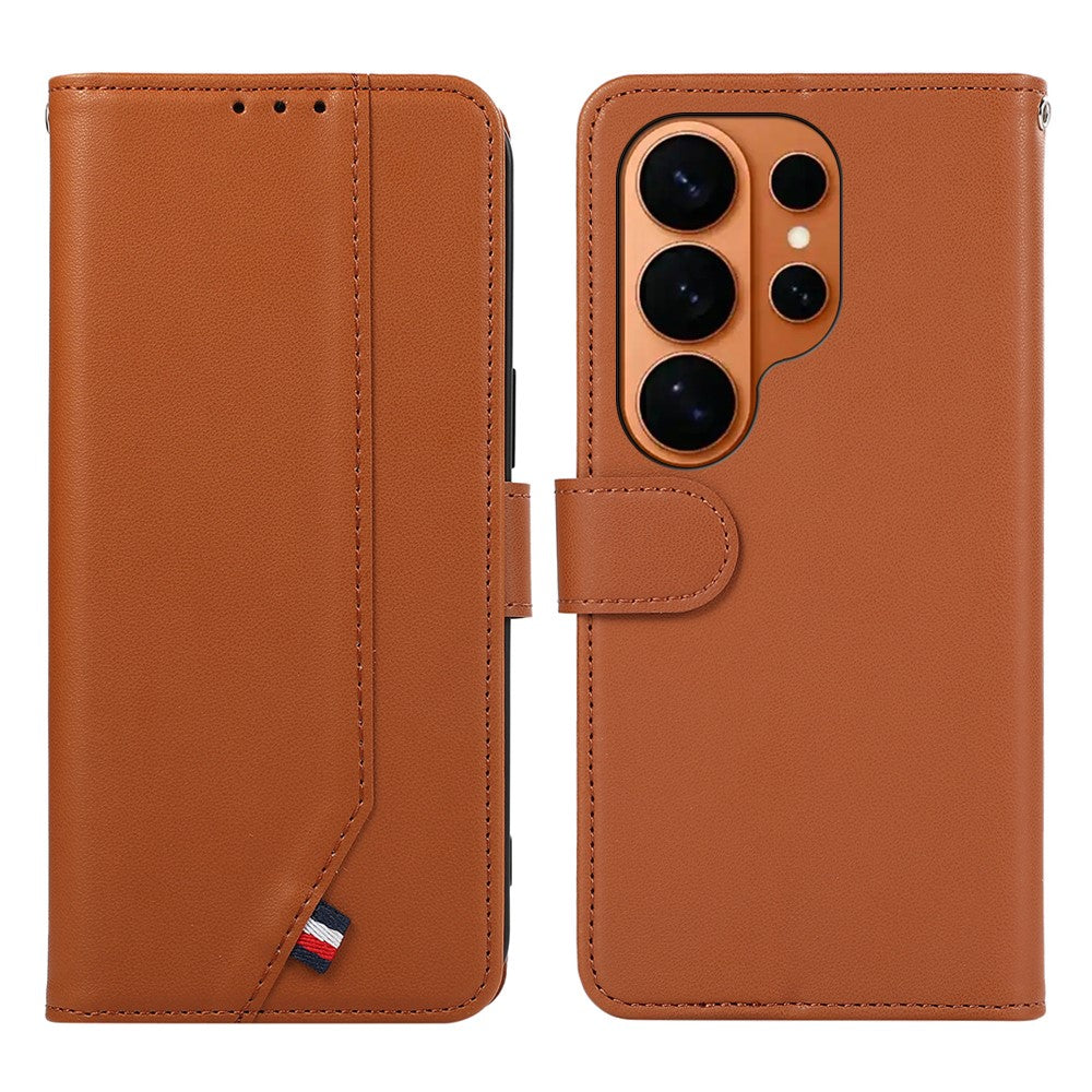 For Samsung Galaxy S26 Ultra Case RFID Blocking Flip Leather Phone Cover