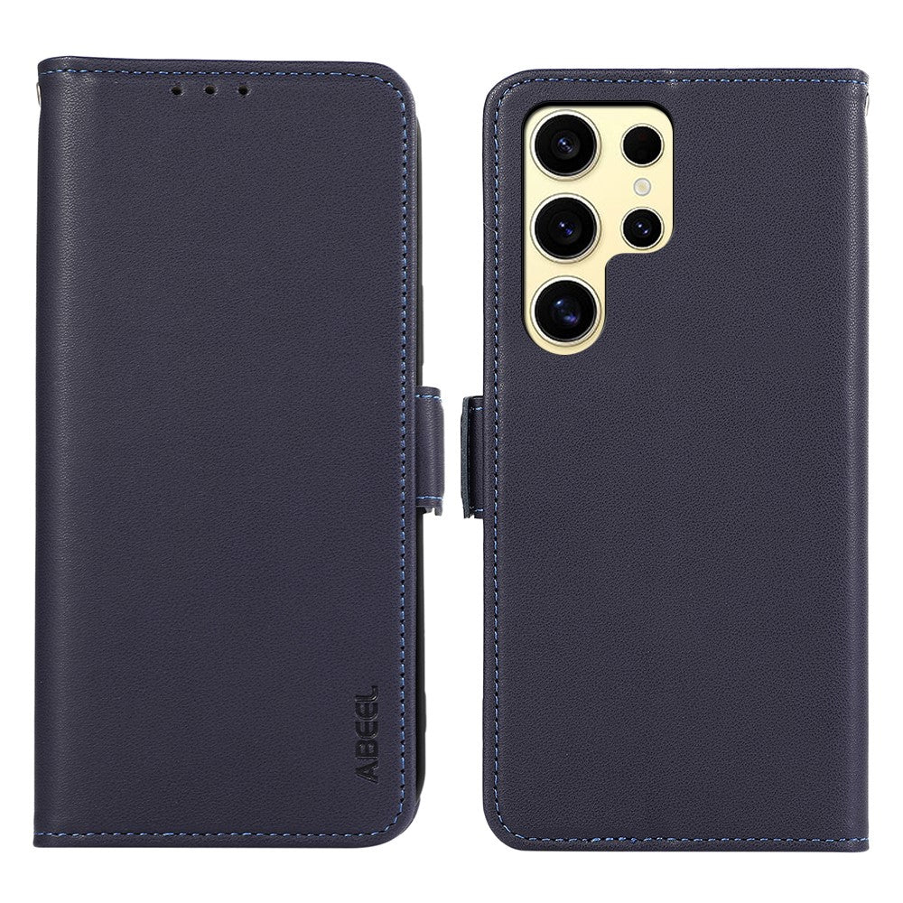 ABEEL For Samsung Galaxy S26 Ultra Case Leather Phone Cover with RFID Blocking Wallet