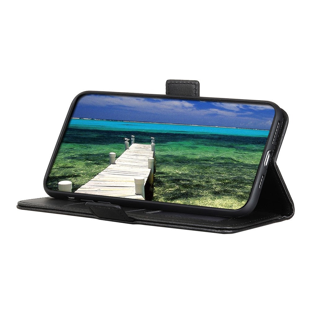 For Samsung Galaxy S26  /  S26 Pro Case Stand Cowhide Texture PU Leather Phone Cover