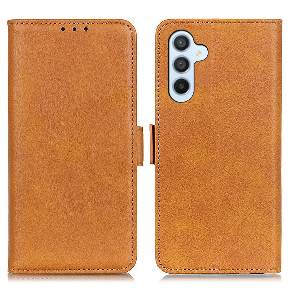 For Samsung Galaxy S26  /  S26 Pro Case Stand Cowhide Texture PU Leather Phone Cover