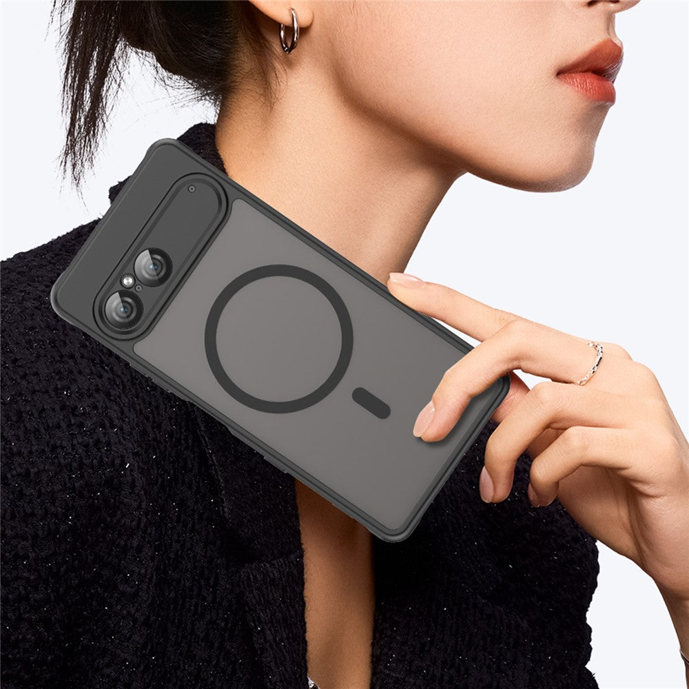 For Sony Xperia 10 VII Case Compatible with MagSafe Anti Drop PC + TPU Phone Cover