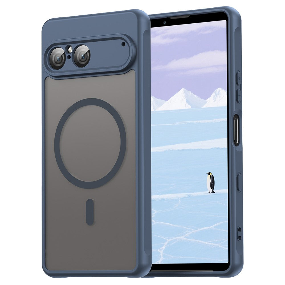 For Sony Xperia 10 VII Case Compatible with MagSafe Anti Drop PC + TPU Phone Cover