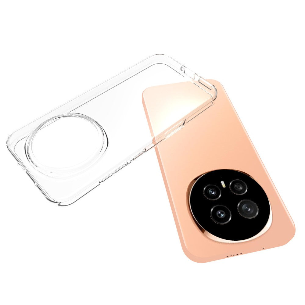 For Honor Magic8 5G Case Watermark Resistant TPU Clear Phone Back Cover