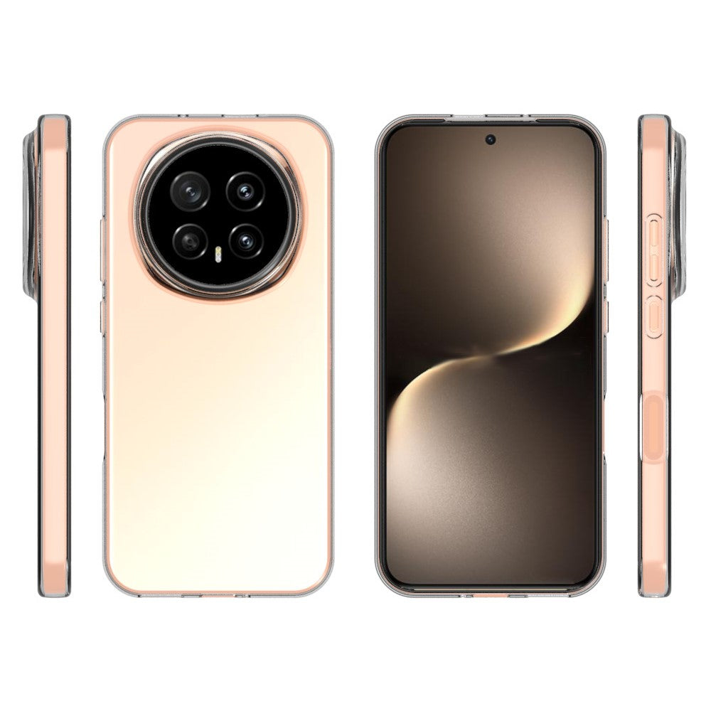 For Honor Magic8 5G Case Watermark Resistant TPU Clear Phone Back Cover