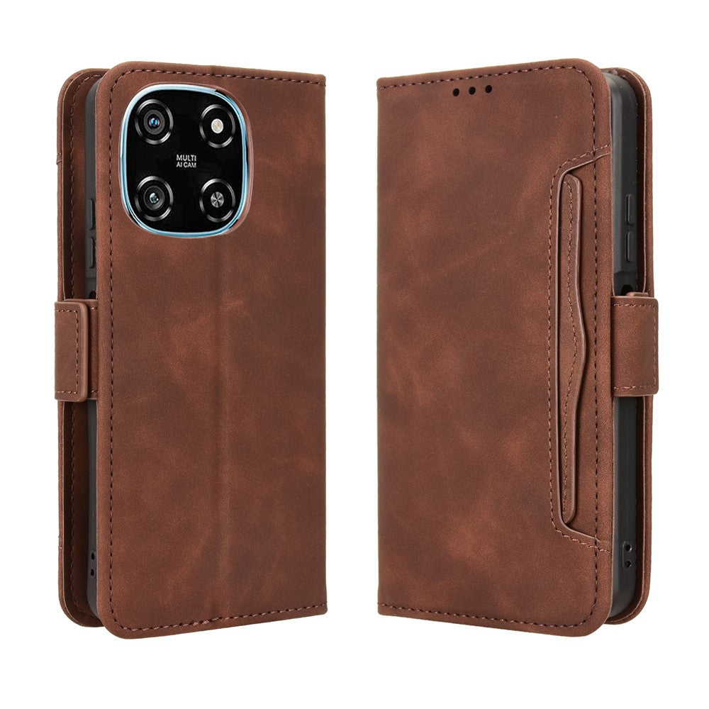 For Blackview Color 6 Leather Case Phone Wallet Cover with Multiple Card Slots