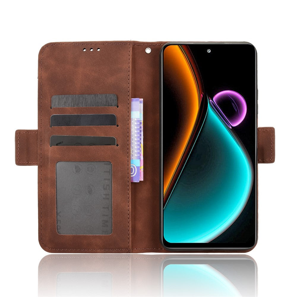 For Blackview Color 6 Leather Case Phone Wallet Cover with Multiple Card Slots