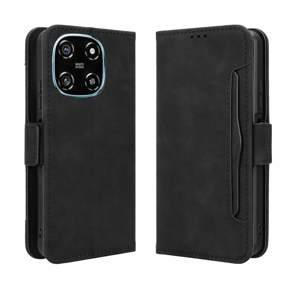 For Blackview Color 6 Leather Case Phone Wallet Cover with Multiple Card Slots