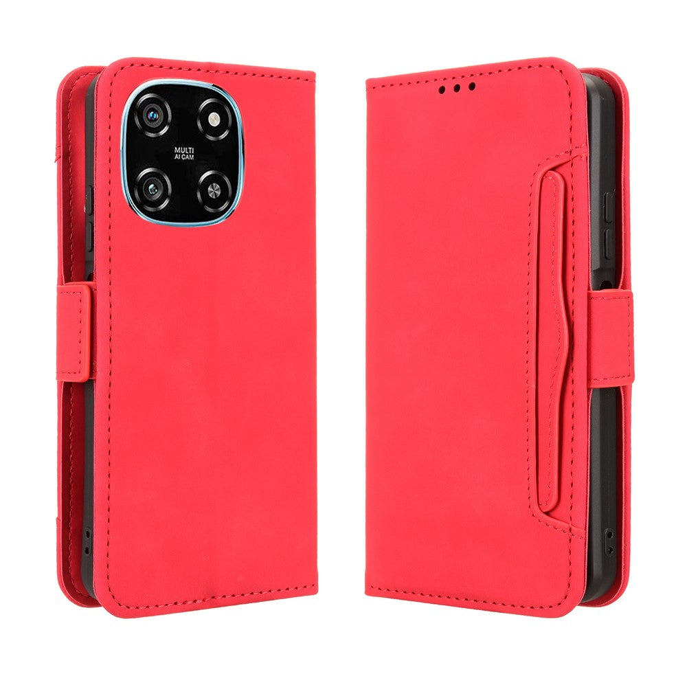 For Blackview Color 6 Leather Case Phone Wallet Cover with Multiple Card Slots