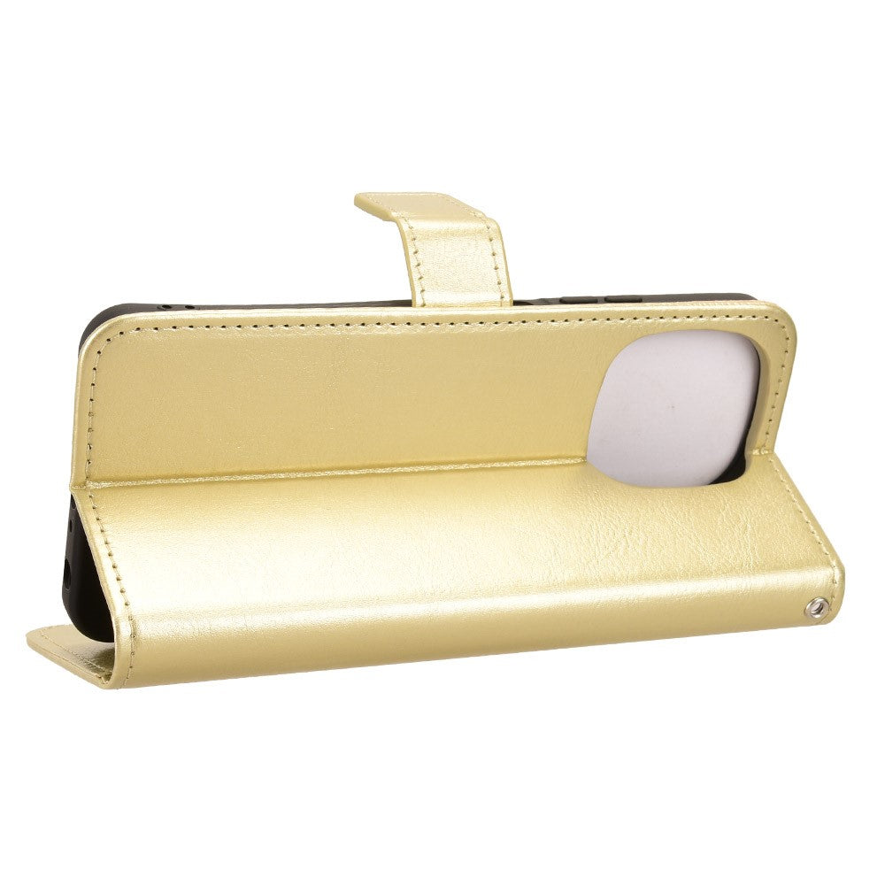 For Blackview Color 6 PU Leather Case with Strap Crazy Horse Texture Phone Wallet Cover