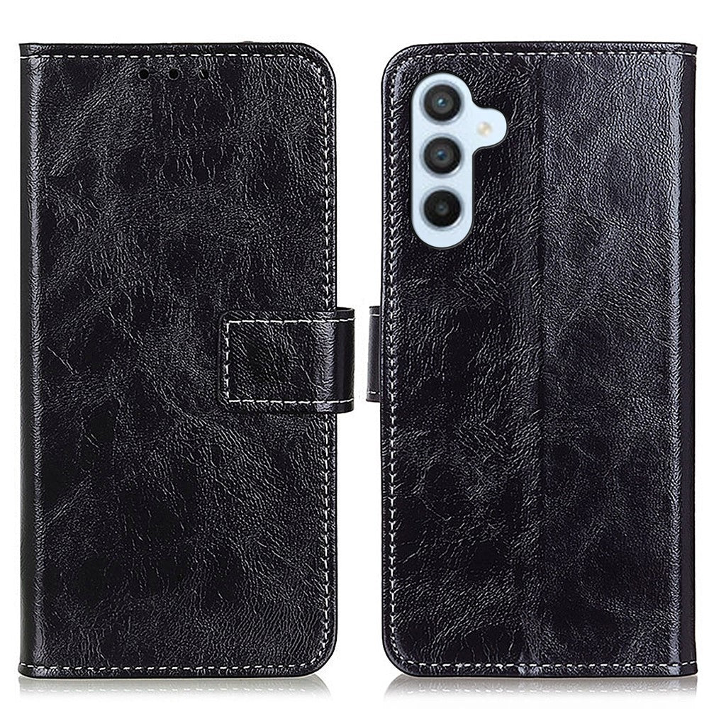For Samsung Galaxy S26 / S26 Pro Case Wallet Leather Phone Cover Crazy Horse Texture