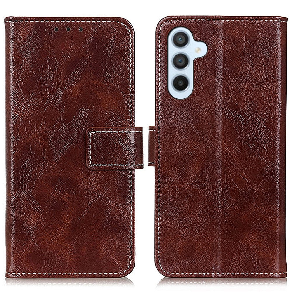 For Samsung Galaxy S26 / S26 Pro Case Wallet Leather Phone Cover Crazy Horse Texture