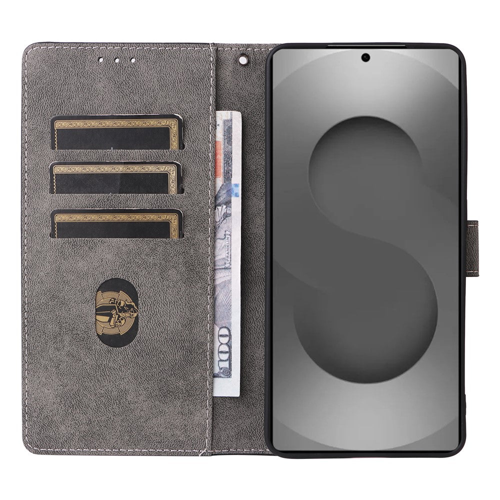 For Samsung Galaxy S26 Ultra Case Wallet RFID Blocking PU Leather Phone Cover Stand with Strap